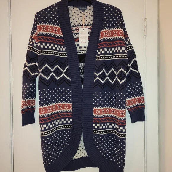 *FINAL PRICE* Modcloth Multi-print Cardigan Sweater - Picture 1 of 5
